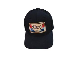 Tito's Handmade Vodka baseball cap black Austin, TX
